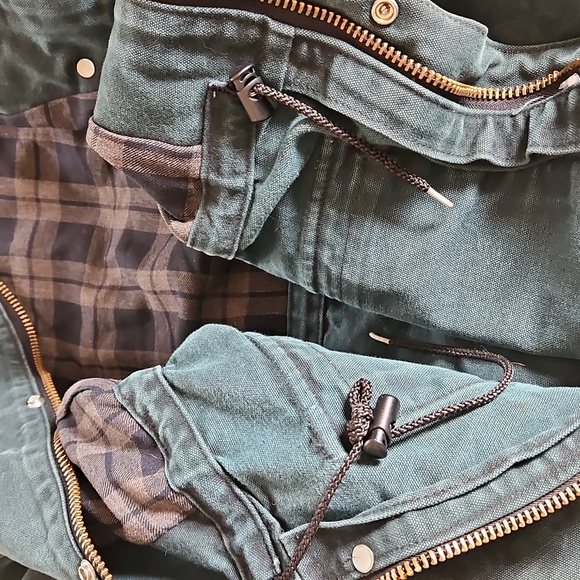 Vintage 90's Carharrt Duck Cape, Duster, Barn Coat Size XXL - Picture 8 of 13